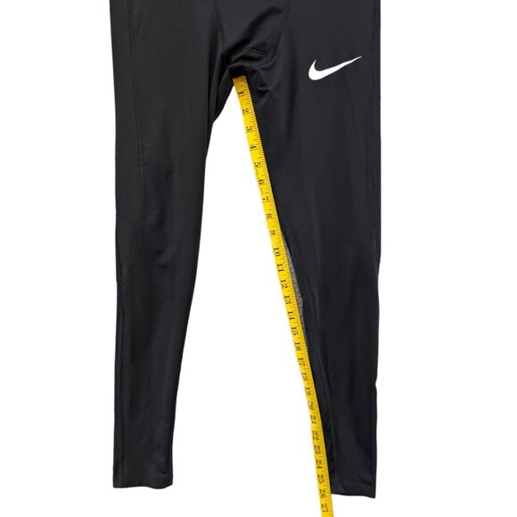 Nike Pro Compression Tight Pants Mens Black Athletic Base Layer Stretch Size M - Picture 7 of 9
